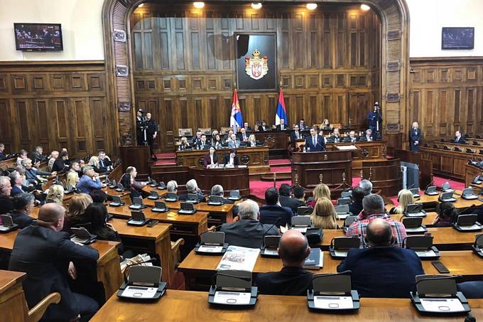 Govor predsednika Pahorja na slavnostni seji Narodne skupine Republike Srbije